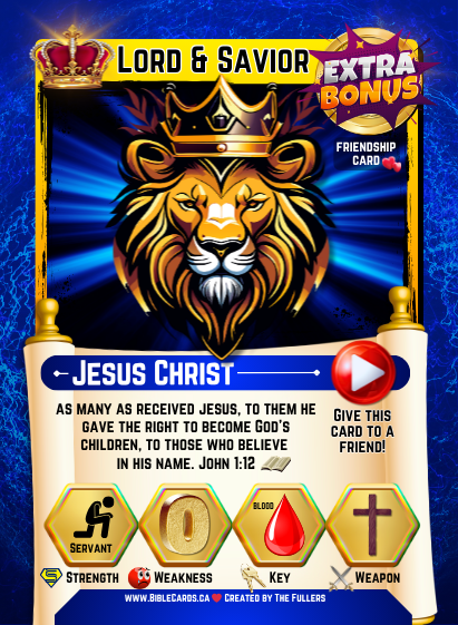 Armor of God Edition Bible Cards - Pack of 29 Trading Cards